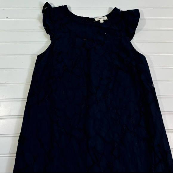Monteau Lace Dress Short Navy Blue Womens Size Small Lined - Picture 9 of 15
